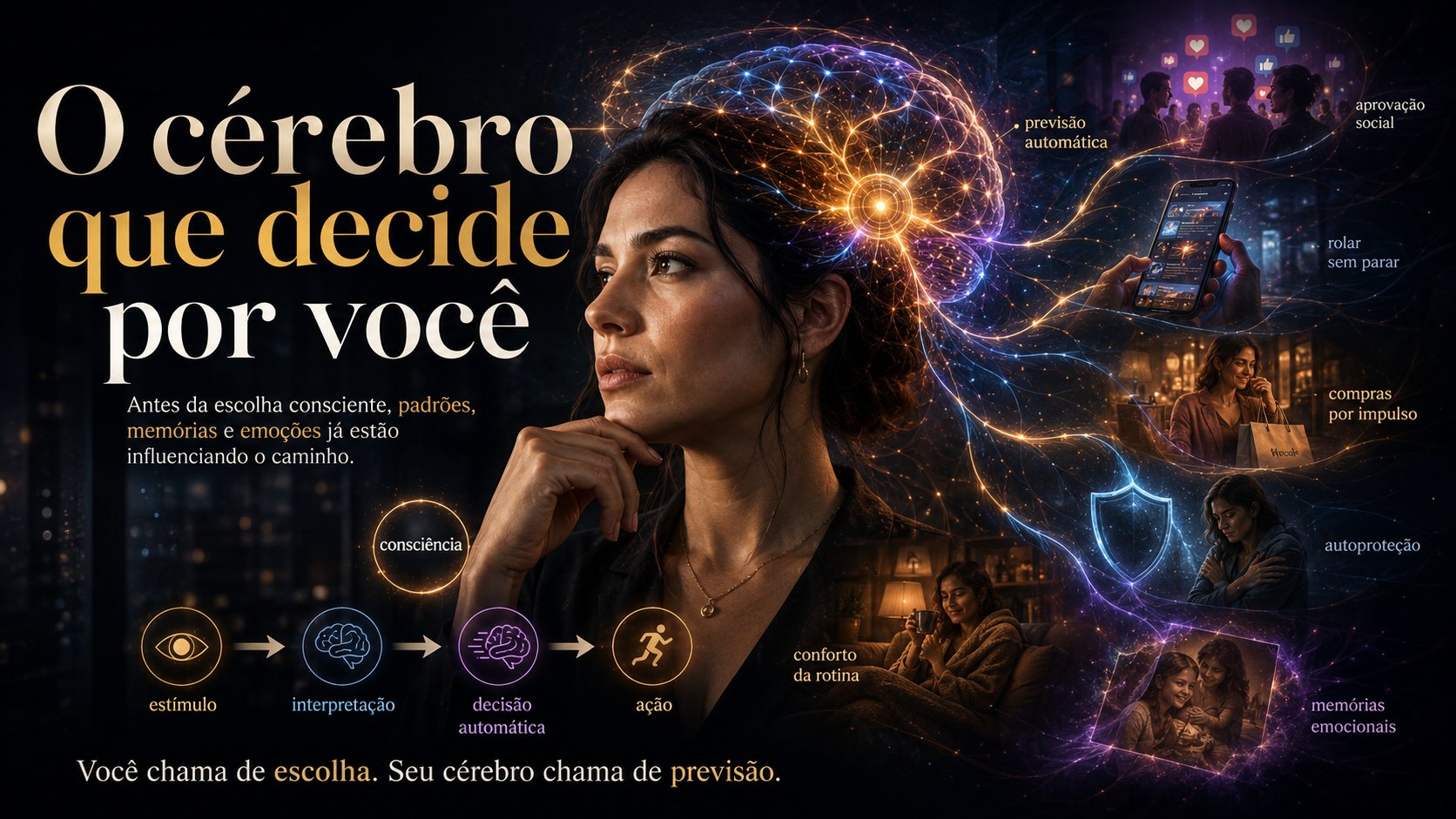 O cérebro que decide por você